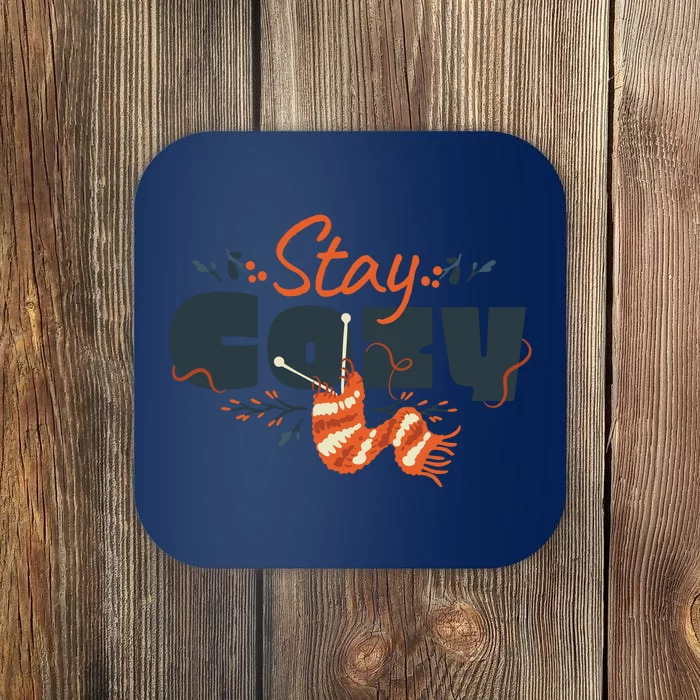 Stay Cozy Fall Coaster