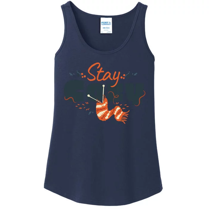 Stay Cozy Fall Ladies Essential Tank