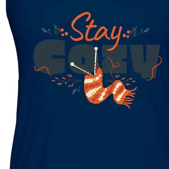 Stay Cozy Fall Ladies Essential Flowy Tank