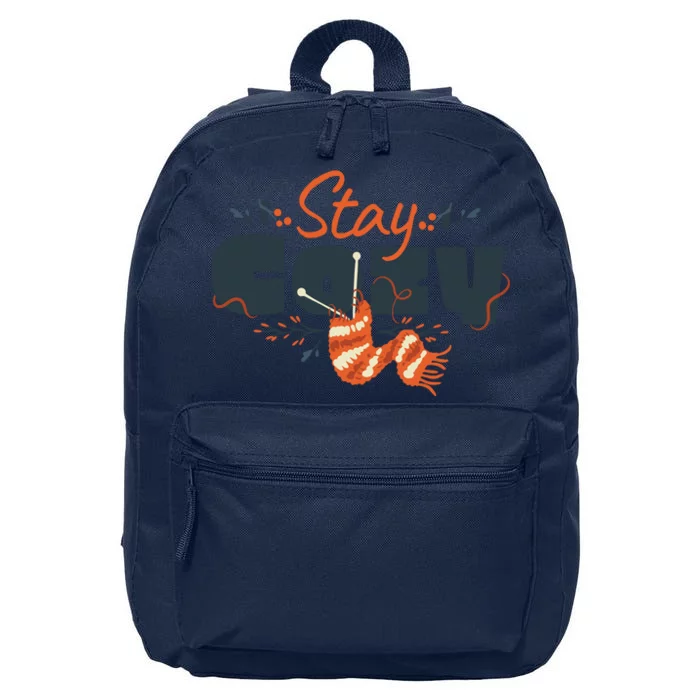 Stay Cozy Fall 16 in Basic Backpack