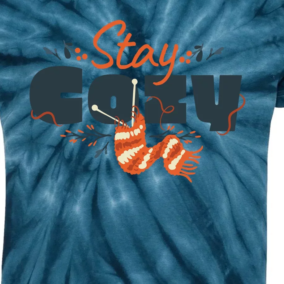 Stay Cozy Fall Kids Tie-Dye T-Shirt