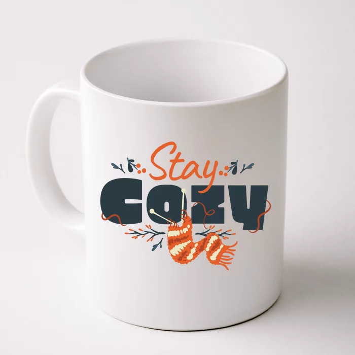 Stay Cozy Fall Front & Back Coffee Mug