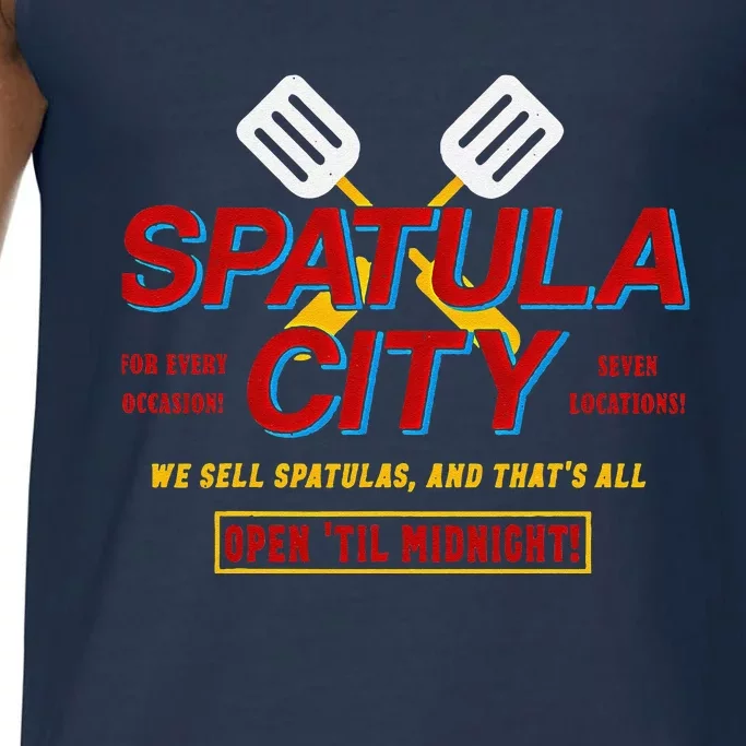 Spatula City Funny Comfort Colors® Tank Top