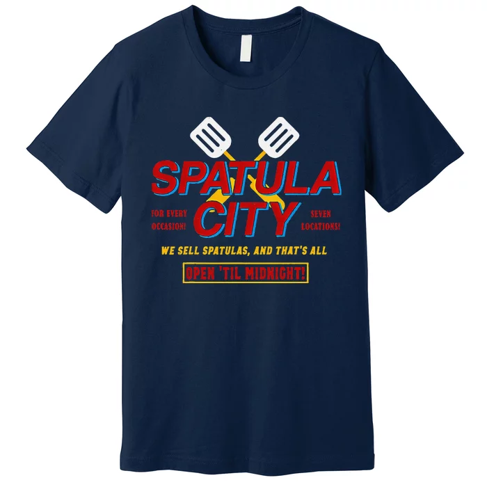 Spatula City Funny Premium T-Shirt