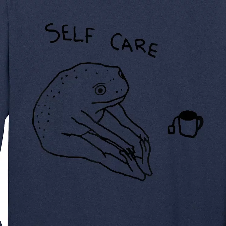 Self Care Frog Long Sleeve Shirt