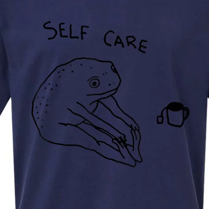 Self Care Frog Sueded Cloud Jersey T-Shirt