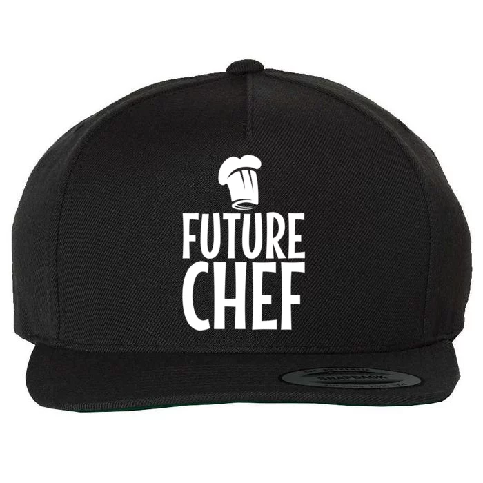 Sous Chef Future Cook Culinary Executive Chefs Gift Wool Snapback Cap