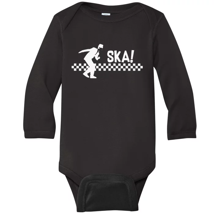 SKA Clothing For Men & Women Reggae Rocksteady Punk Music Baby Long Sleeve Bodysuit