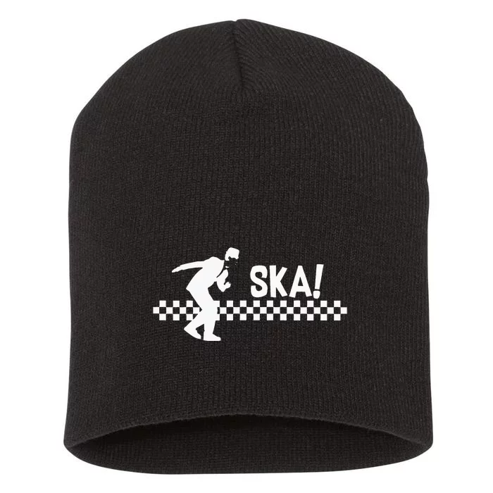 SKA Clothing For Men & Women Reggae Rocksteady Punk Music Short Acrylic Beanie