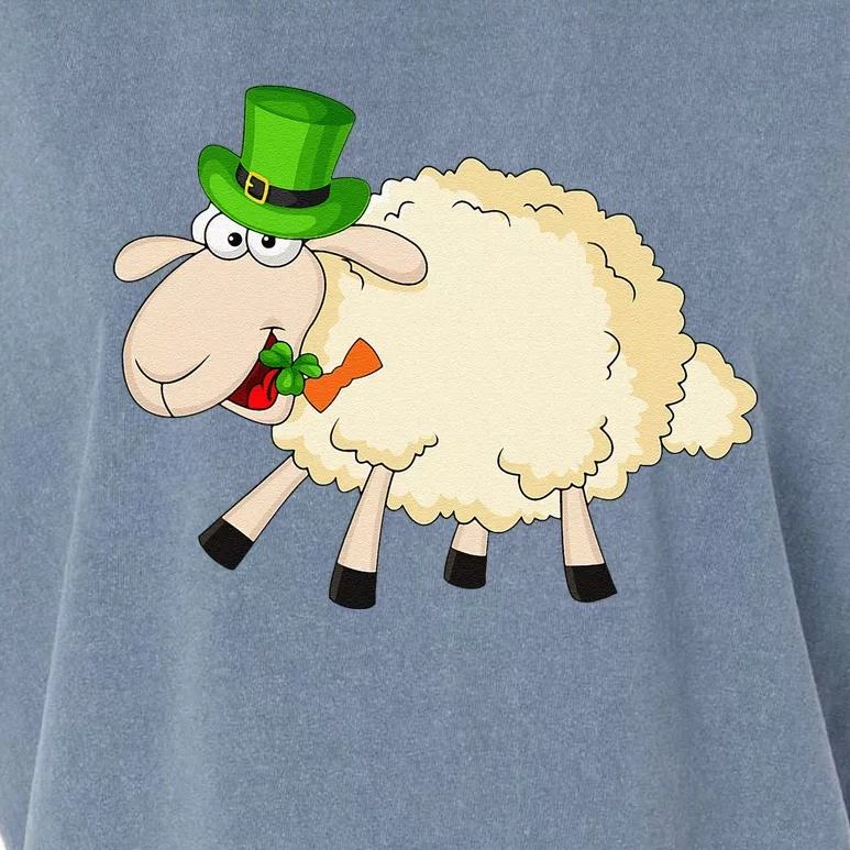 Sheep Celebrate Festival Of St. Patrick Green Gift Garment-Dyed Women's Muscle Tee