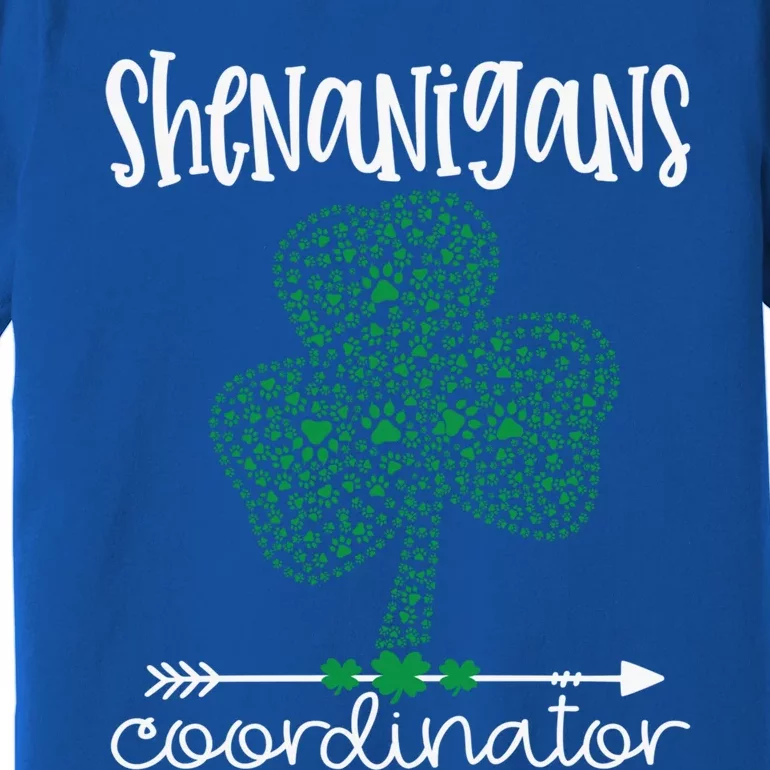 Shenanigans Coordinator Funny Teacher St Patrick's Day Great Gift Premium T-Shirt