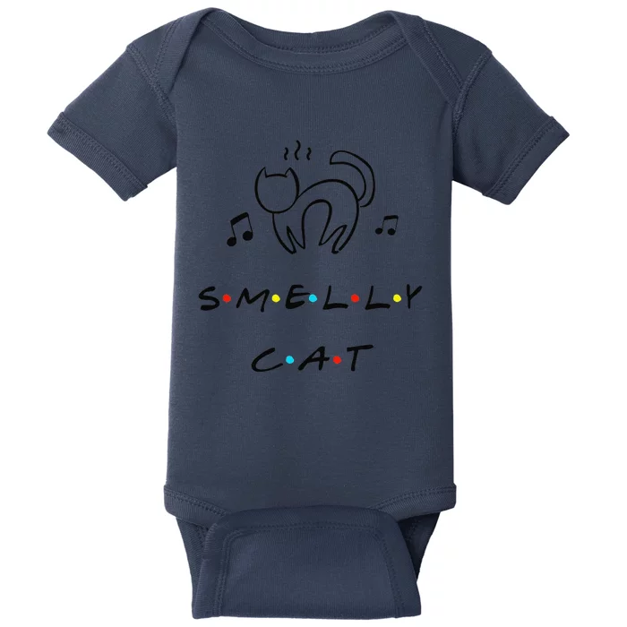 Smelly Cat Funny Quote Baby Bodysuit