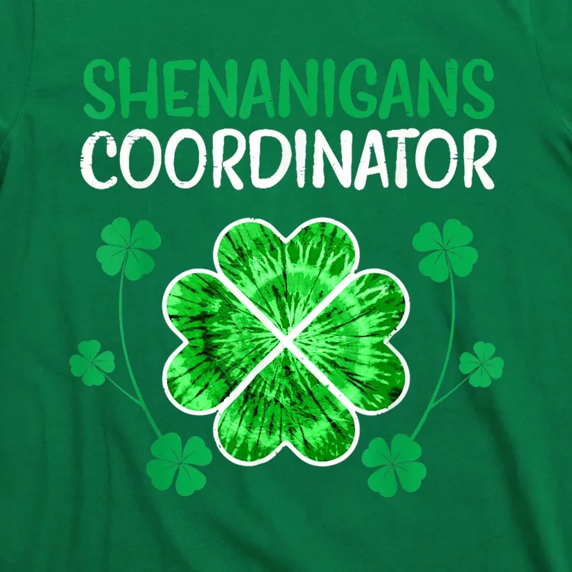 Shenanigans Coordinator Funny St Patricks Day Teacher T-Shirt