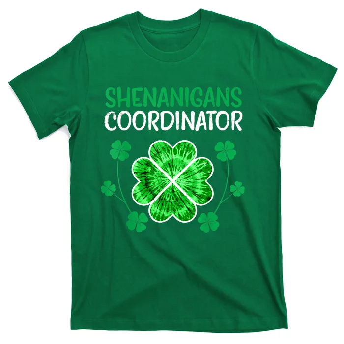 Shenanigans Coordinator Funny St Patricks Day Teacher T-Shirt