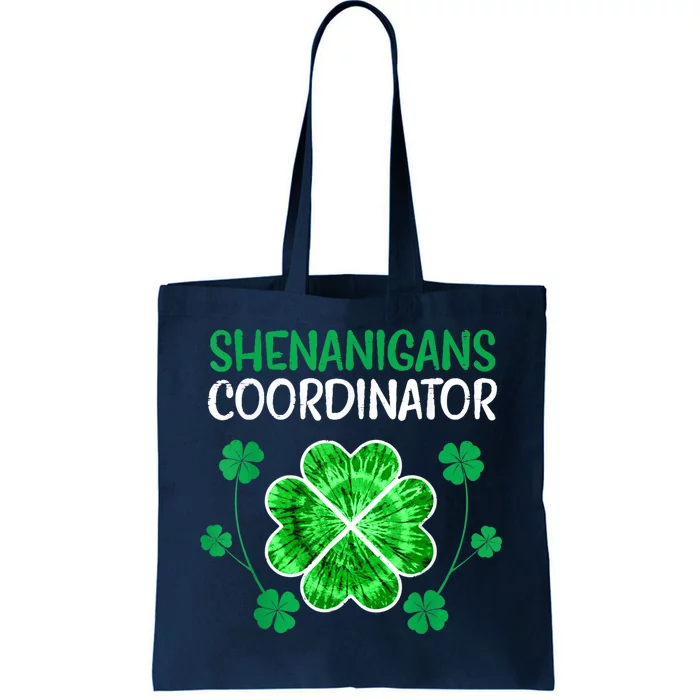 Shenanigans Coordinator Funny St Patricks Day Teacher Tote Bag