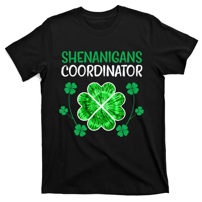 Shenanigans Coordinator Funny St Patricks Day Teacher T-Shirt