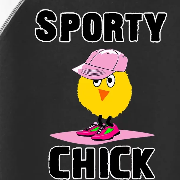 Sporty Chick Fun Womens Sports Cute Pink Softball Cap Shoes Toddler Fine Jersey T-Shirt