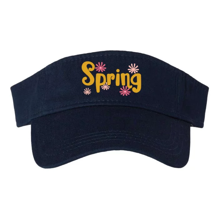 Spring Cute Floral Season Valucap Bio-Washed Visor