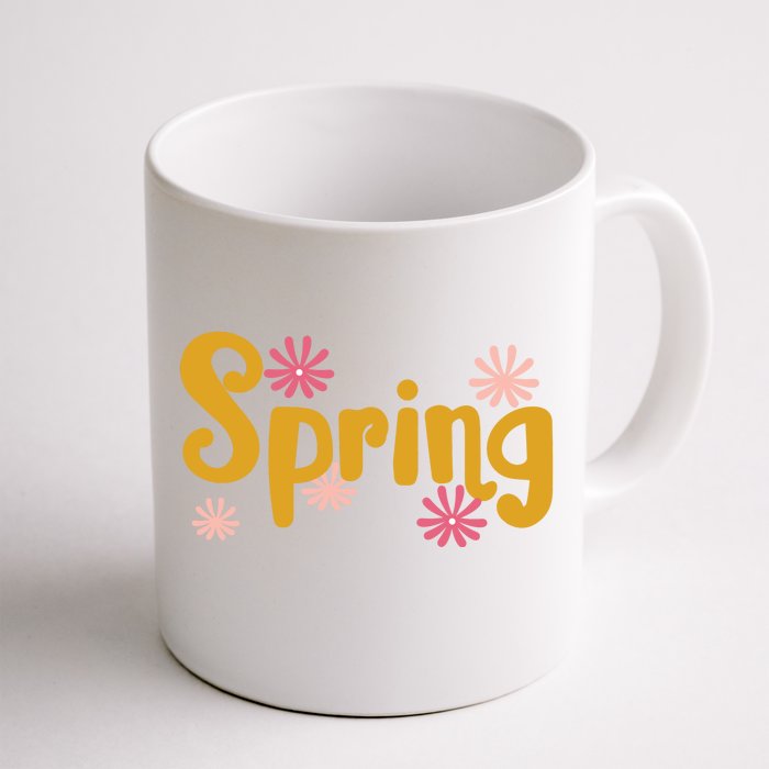 Spring Cute Floral Season Front & Back Coffee Mug