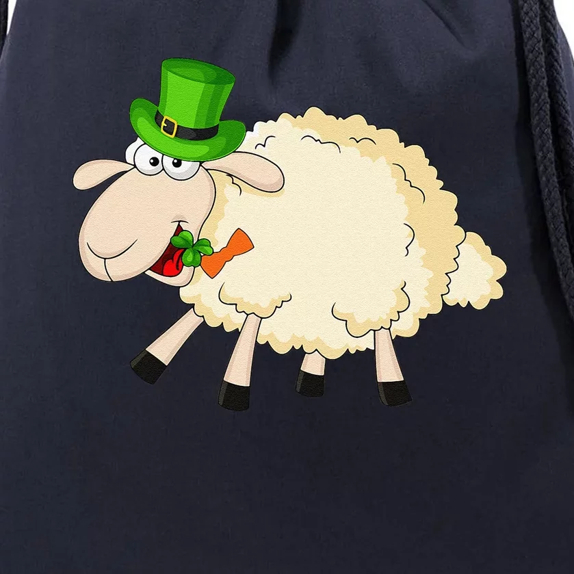 Sheep Celebrate Festival Of St. Patrick Green Gift Drawstring Bag