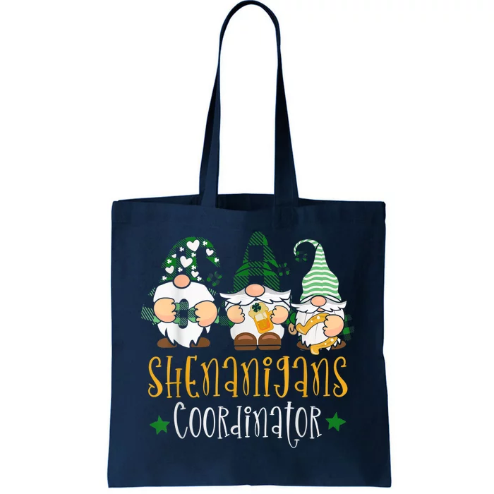 Shenanigans Coordinator Funny St Patricks Day Teacher Tote Bag