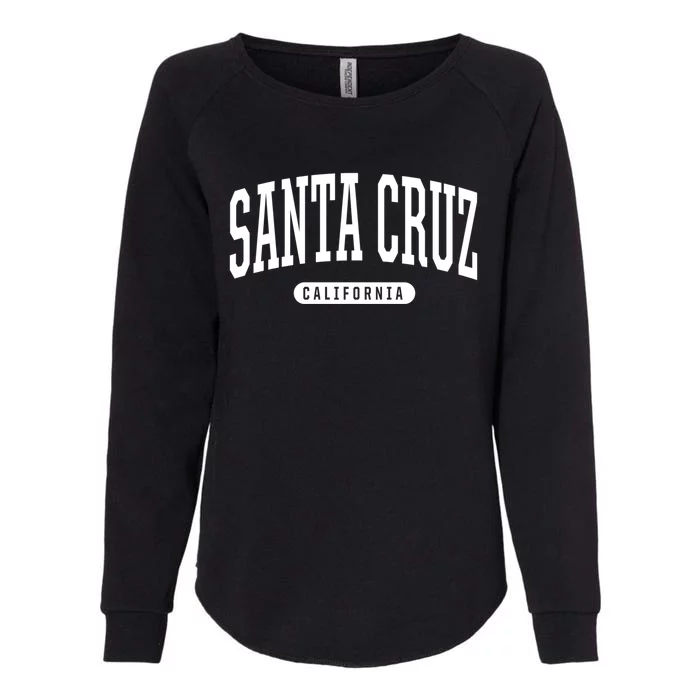 Santa Cruz Gift College University Style Ca Usa Womens California Wash Sweatshirt