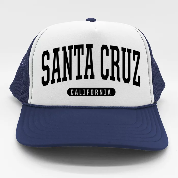 Santa Cruz Gift College University Style Ca Usa Trucker Hat