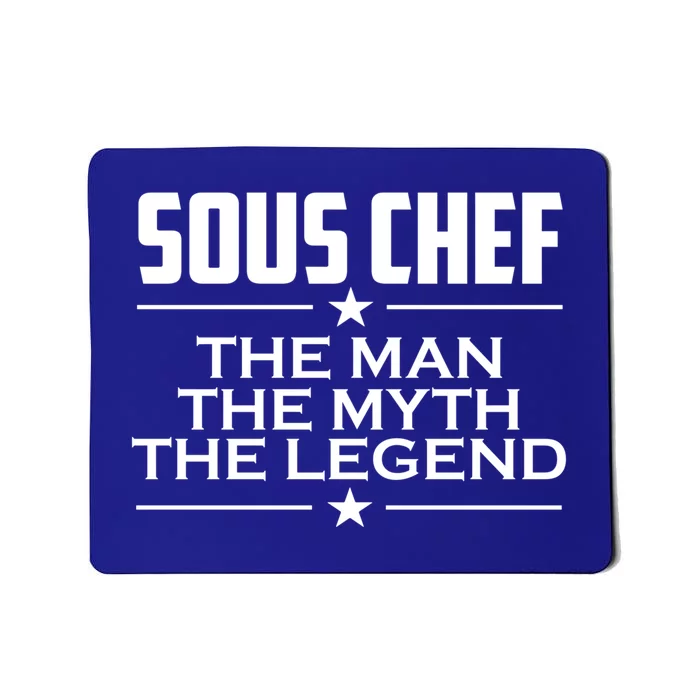 Sous Chef Gift For Sous Chef Coworker Gift Mousepad