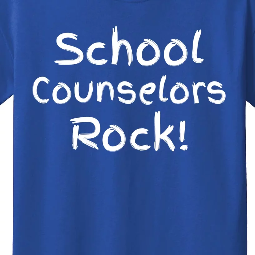 School Counseling Gift Eletary School Counselors Rock! Gift Kids T-Shirt