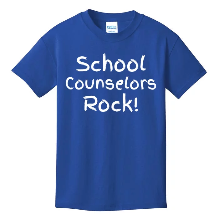 School Counseling Gift Eletary School Counselors Rock! Gift Kids T-Shirt