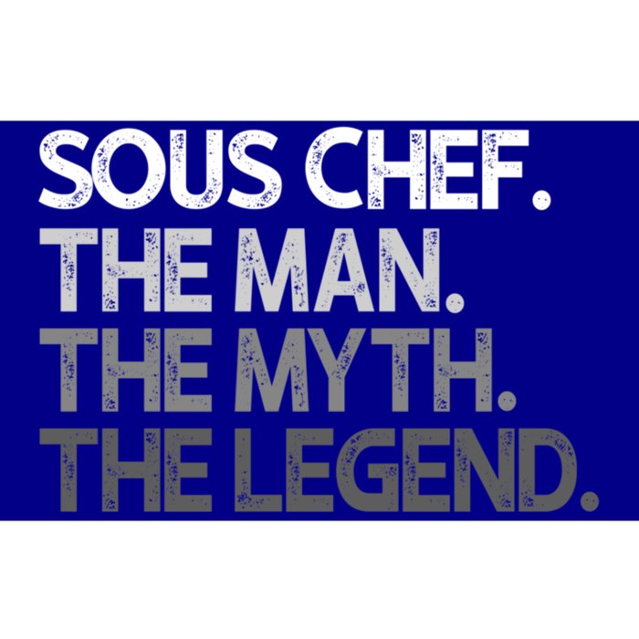 Sous Chef Gift The Myth Legend Gift Bumper Sticker