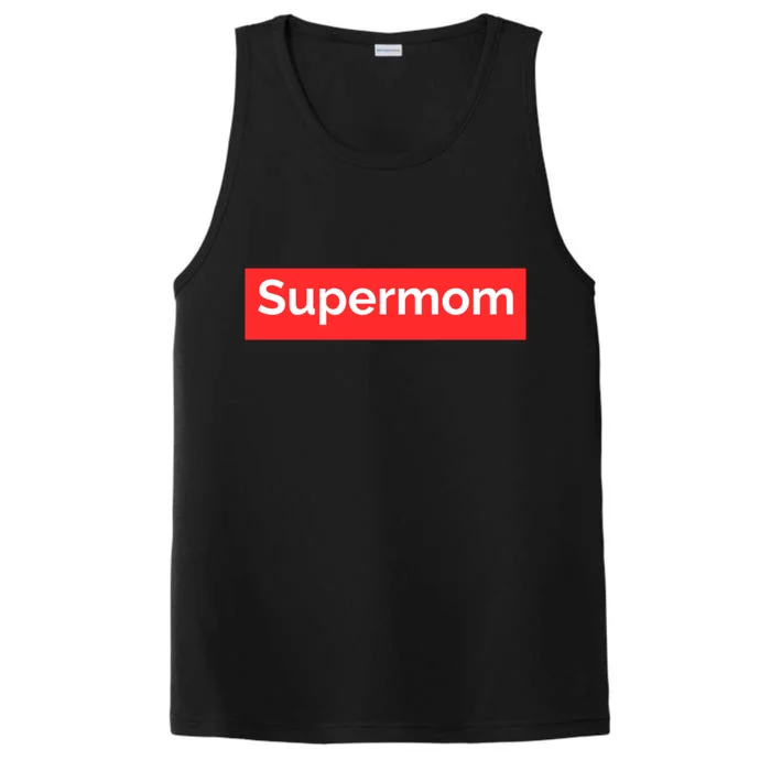 Supermom Cute Gift Performance Tank