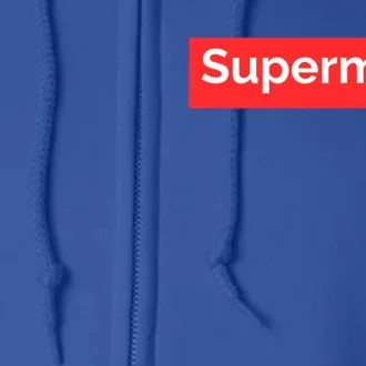 Supermom Cute Gift Full Zip Hoodie