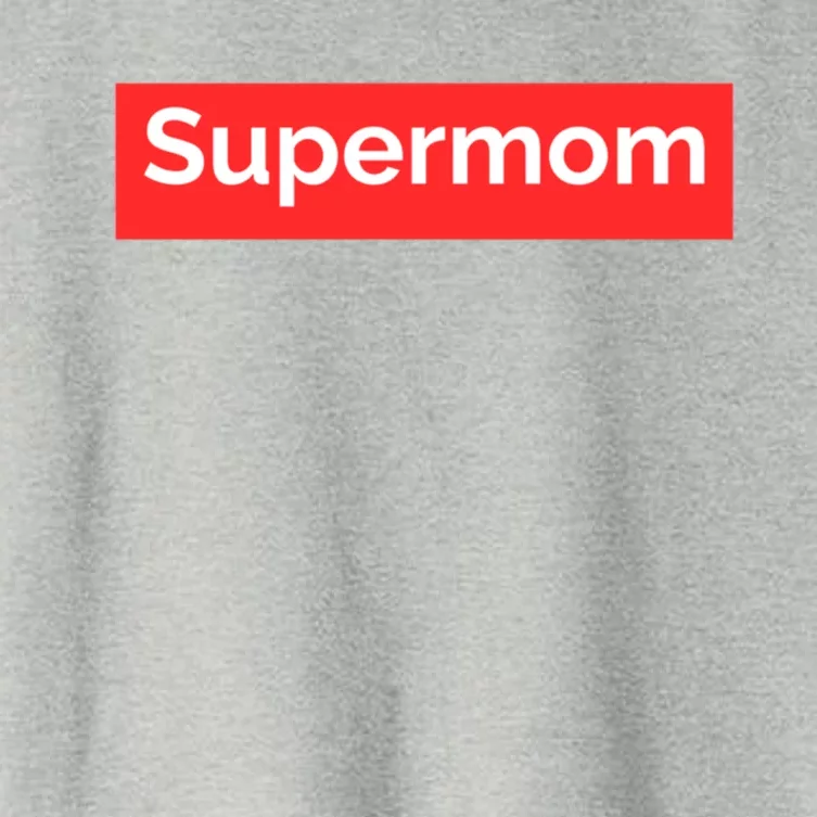 Supermom Cute Gift Women's Crop Top Tee