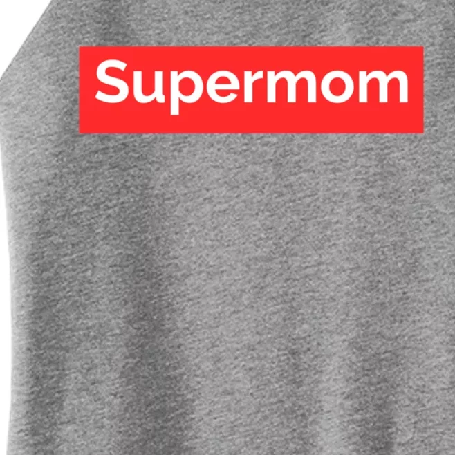 Supermom Cute Gift Women’s Perfect Tri Rocker Tank