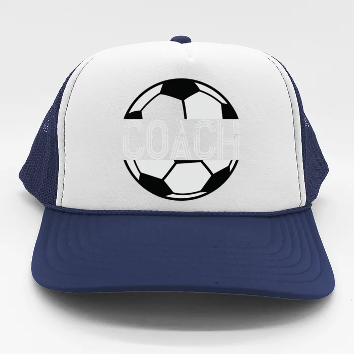 Soccer Coach Great Sports Coaching Gift Trucker Hat