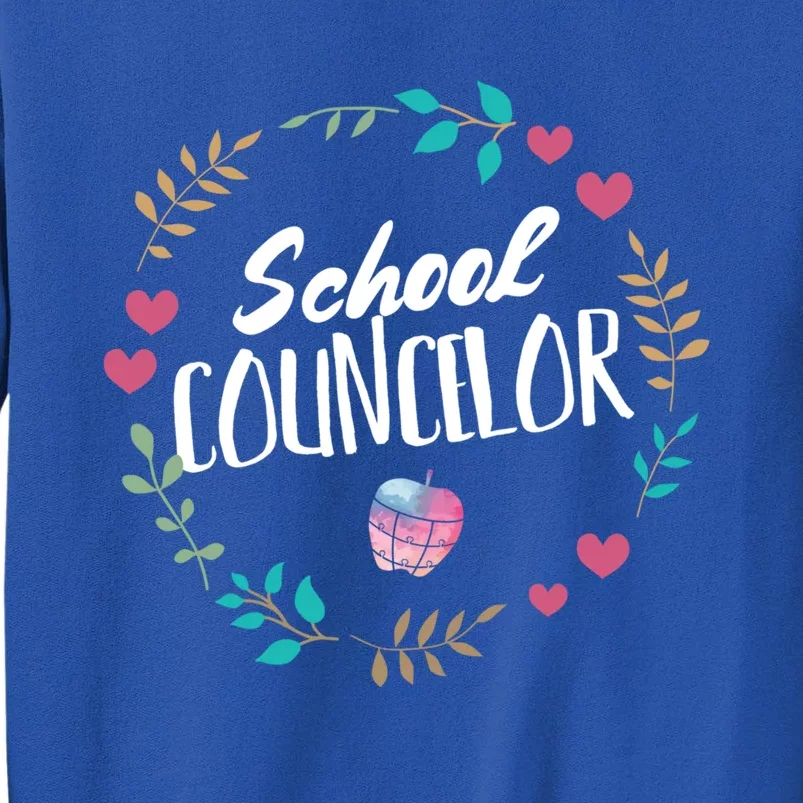 School Counselor Gift Guidance Counselor Back To School Gift Tall Sweatshirt