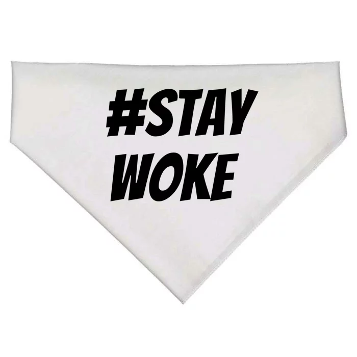 Stay Cute Gift Woke Gift USA-Made Doggie Bandana