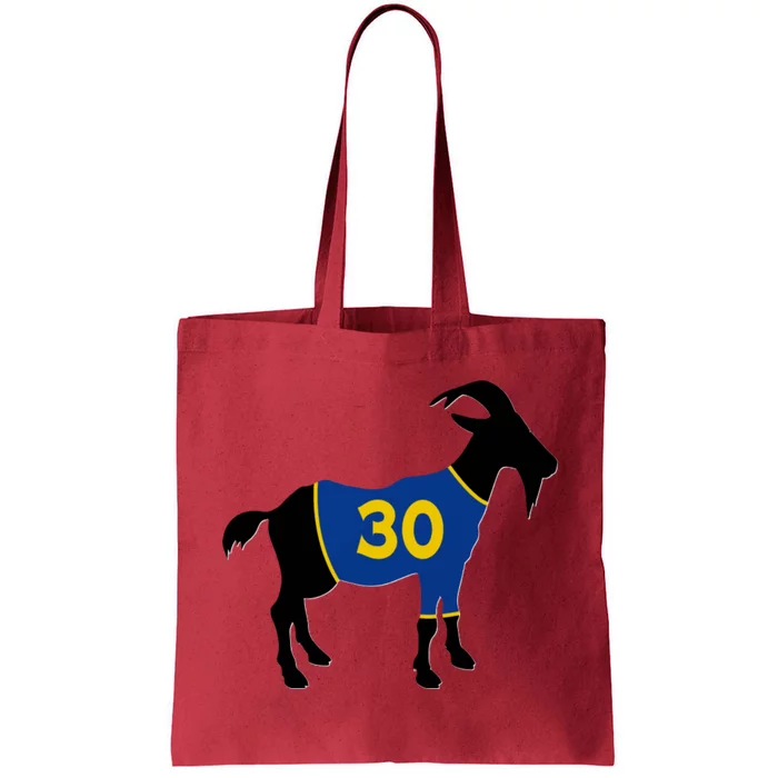 Goat 30 Basketball Jersey Tote Bag