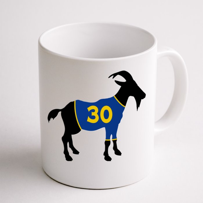 Goat 30 Basketball Jersey Front & Back Coffee Mug