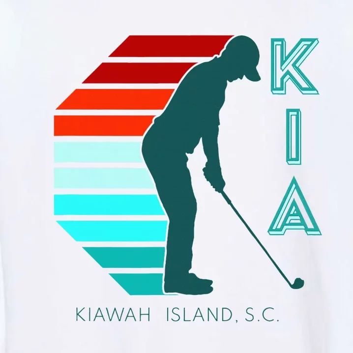 South Carolina Golfing Pro Retro Beach Kiawah Island Golf Garment-Dyed Sweatshirt