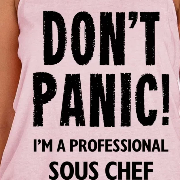 Sous Chef Gift Women's Knotted Racerback Tank