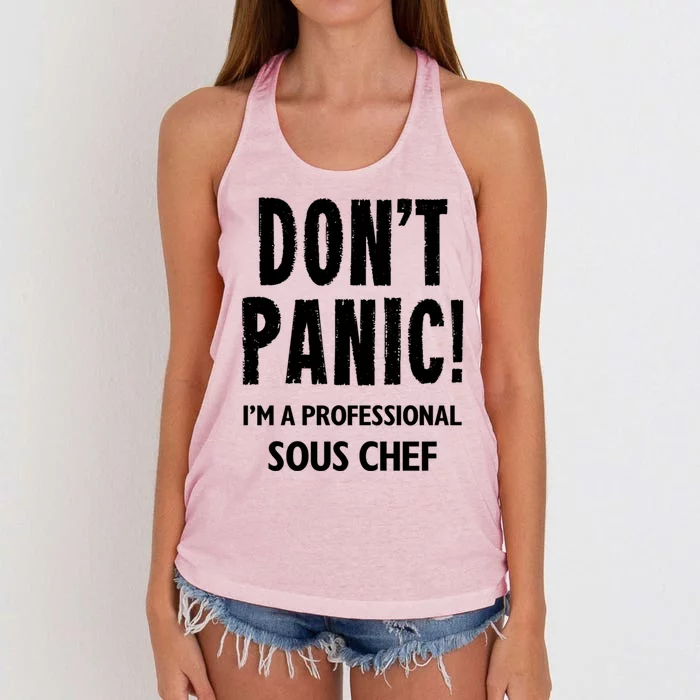 Sous Chef Gift Women's Knotted Racerback Tank