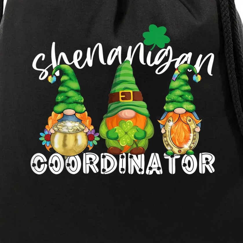 Shenanigans Coordinator Gnomes Teacher St Patricks Day Gifts Drawstring Bag