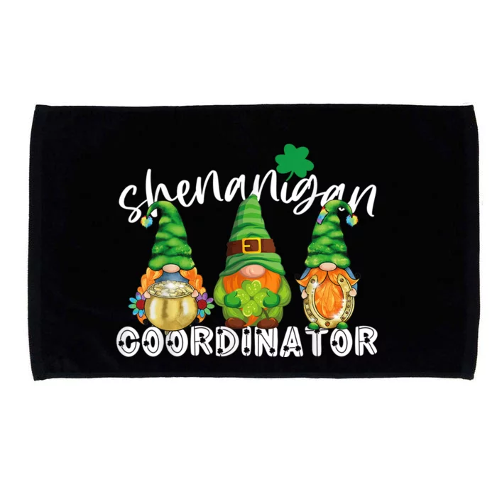 Shenanigans Coordinator Gnomes Teacher St Patricks Day Gifts Microfiber Hand Towel