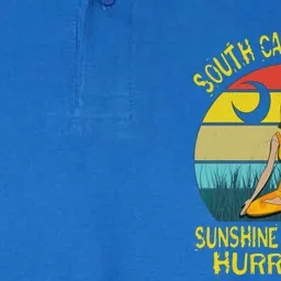 South Carolina Girls Pride Cool Gift Sunshine Mixed With Hurricane Gift Softstyle Adult Sport Polo