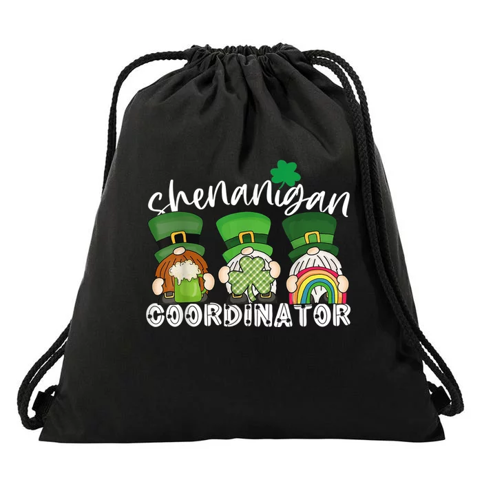 Shenanigans Coordinator Gnomes Teacher St Patricks Day Gifts Drawstring Bag