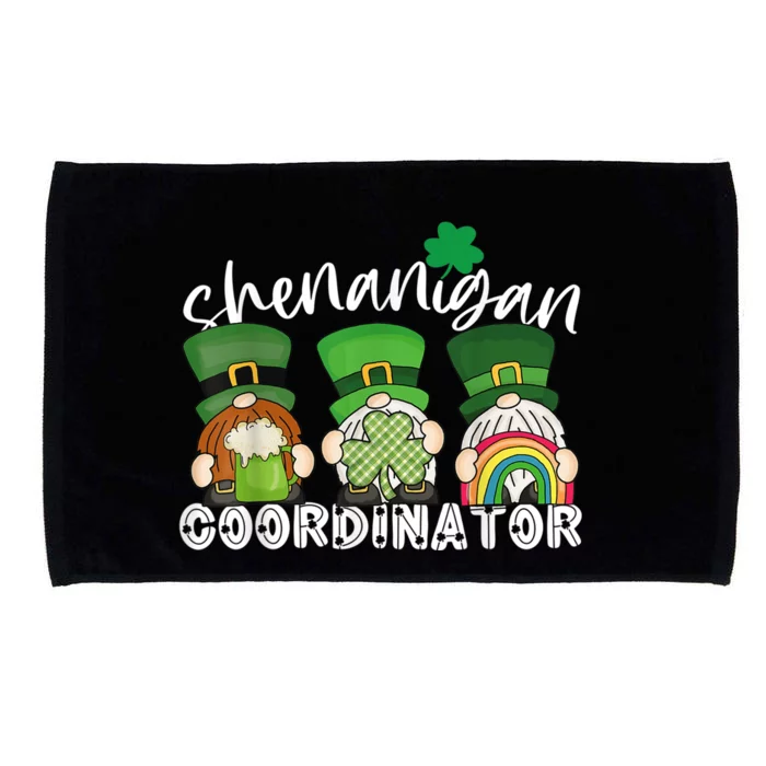 Shenanigans Coordinator Gnomes Teacher St Patricks Day Gifts Microfiber Hand Towel