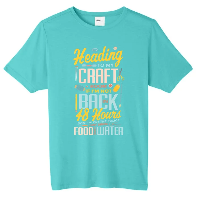 Scrapbooking Crafty Gift ChromaSoft Performance T-Shirt