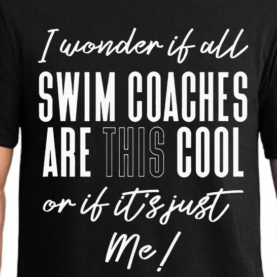 Swim Coaches Gift for Swimming Coach Pajama Set